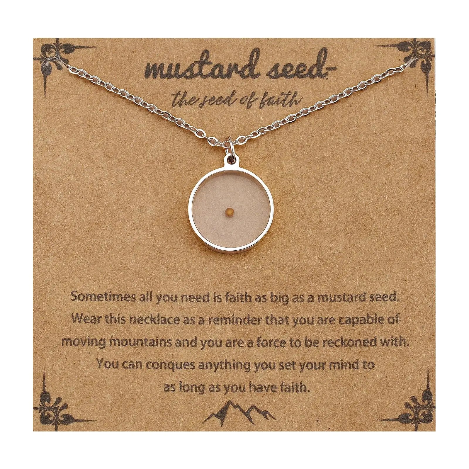 Mustard Seed Faith Necklace