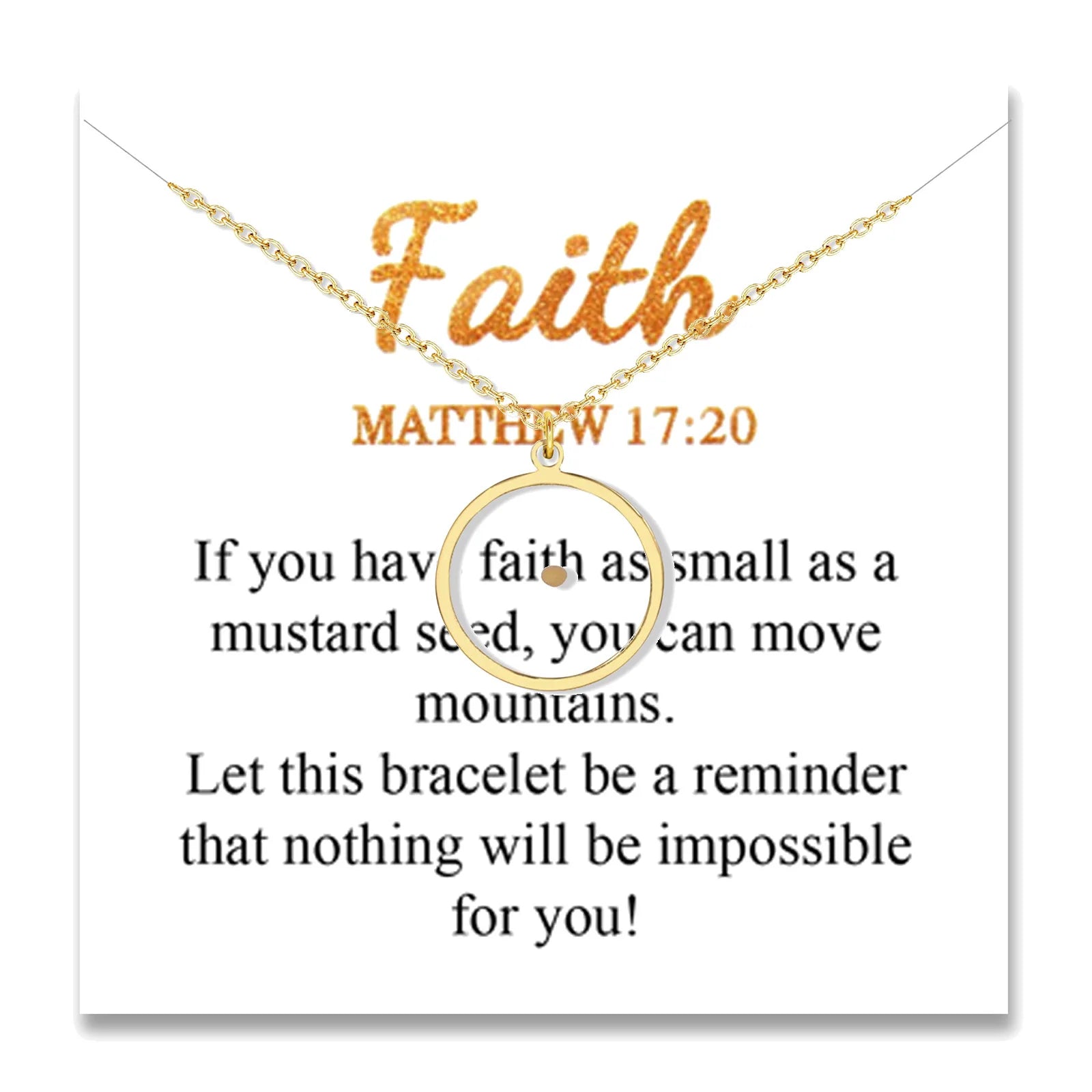 Mustard Seed Faith Necklace