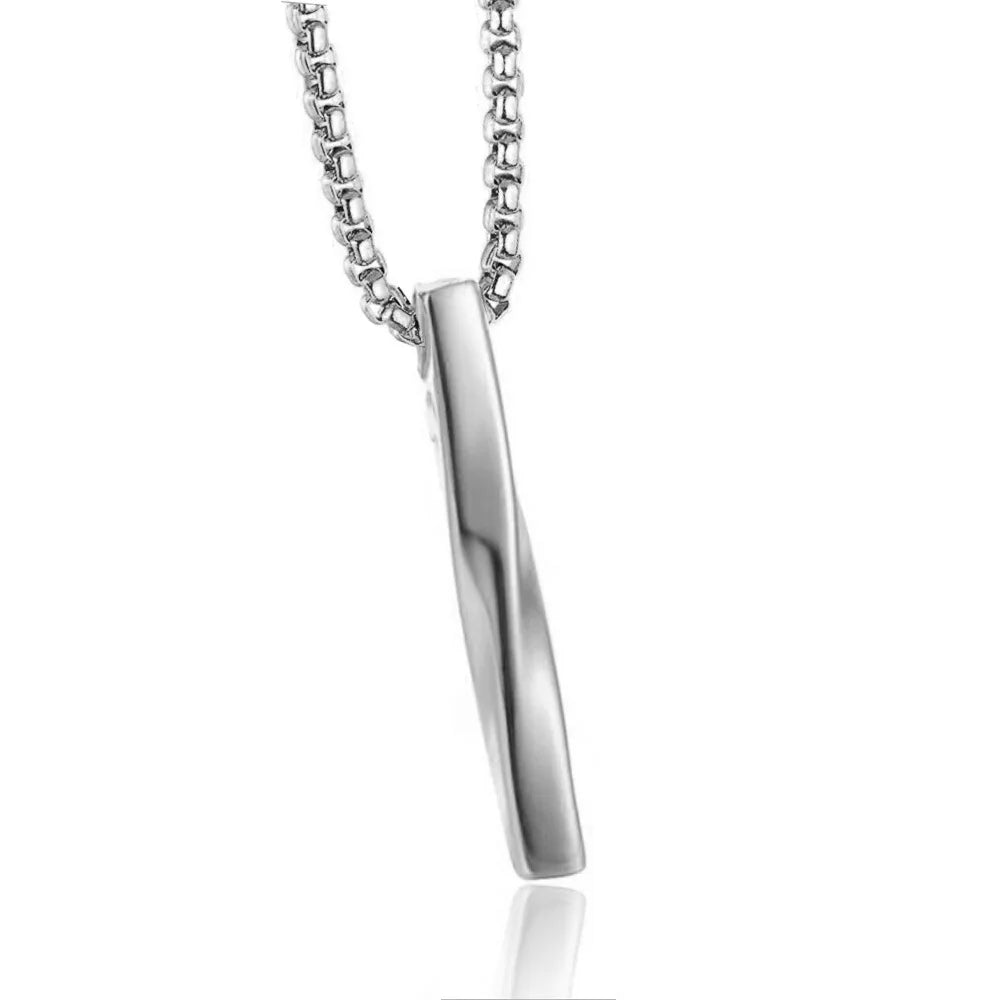 Men’s Spiral Pendant Necklace