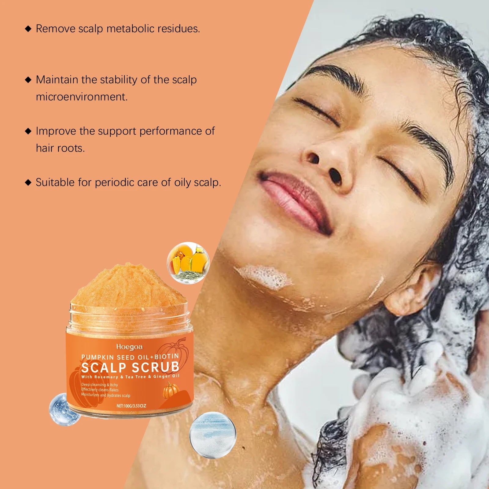Pumpkin seeds Scalp Scrub