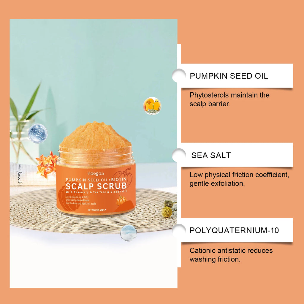 Pumpkin seeds Scalp Scrub