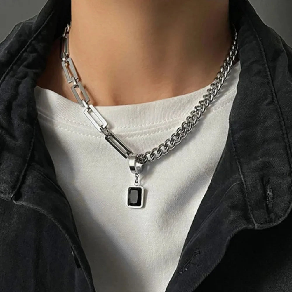 Men Trendy Pendant Necklace