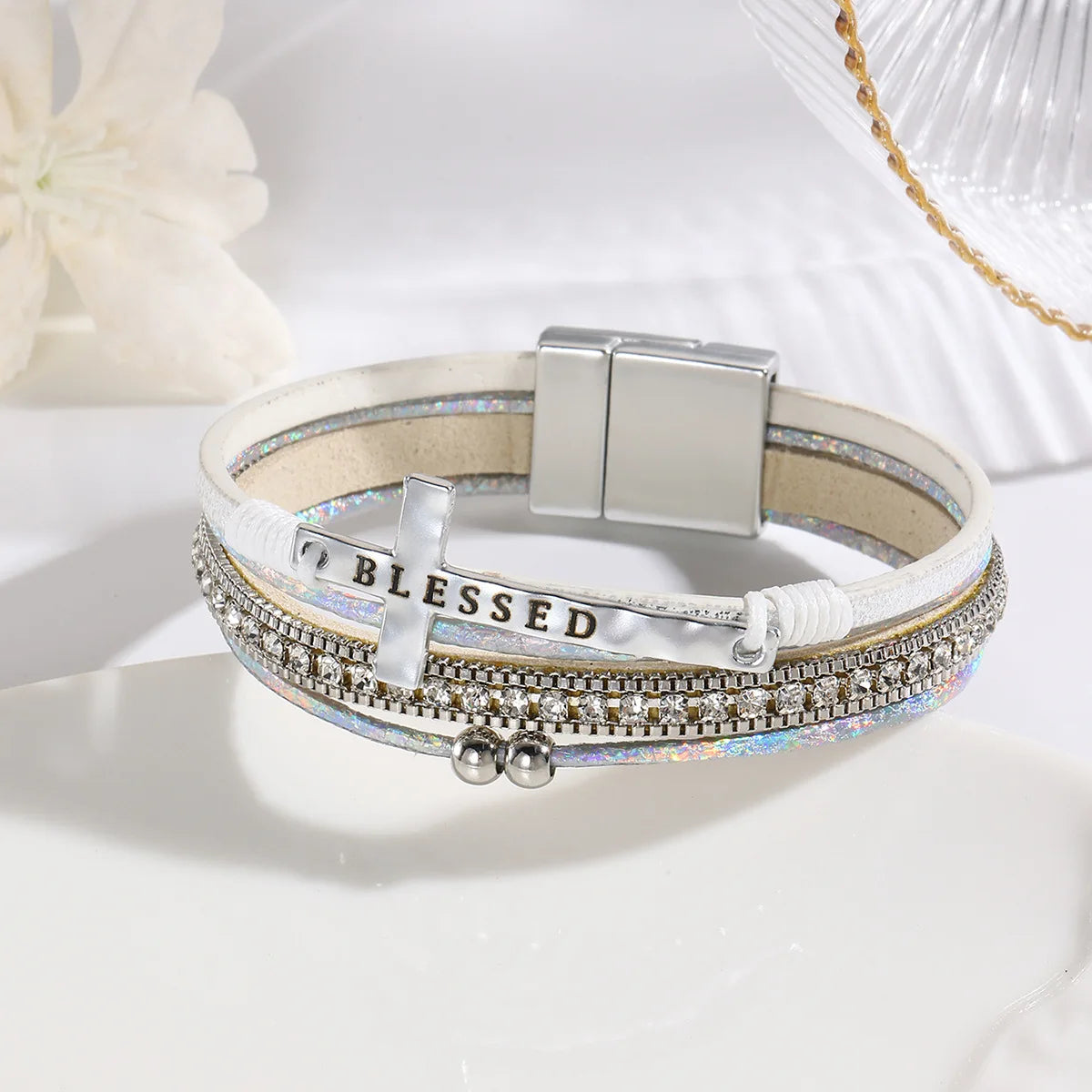 Vintage Cross Bracelet For Men and Women