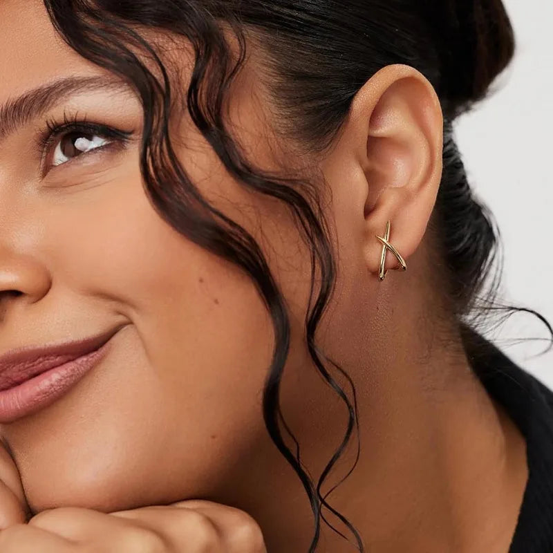 Gold Earrings 14k Gold Plated