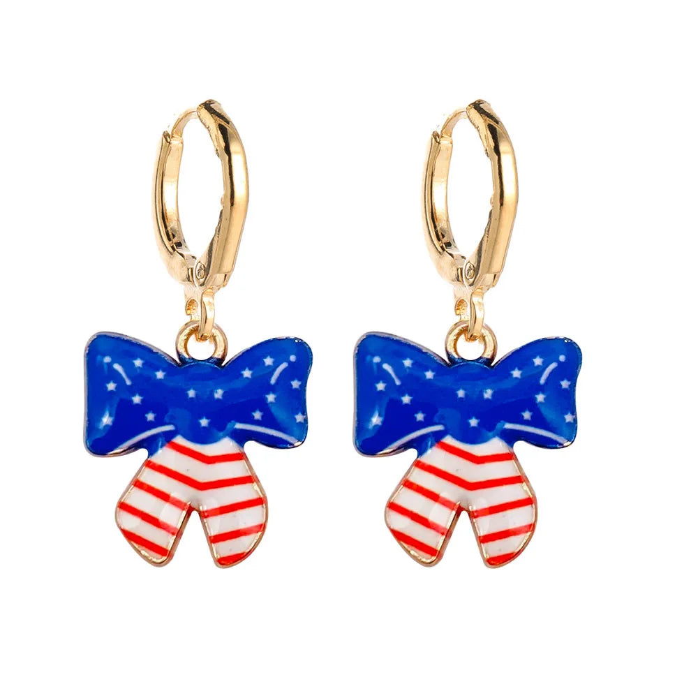 4th Of July America 250 Earrings
