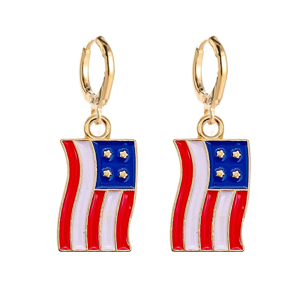 4th Of July America 250 Earrings
