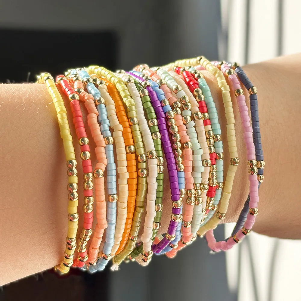 Bohemian Style Beaded Bracelet