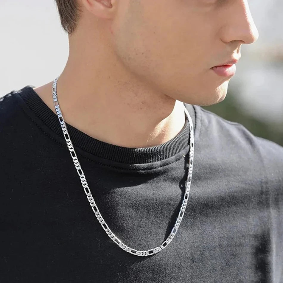 18K Gold Filled Necklace For Men And Women