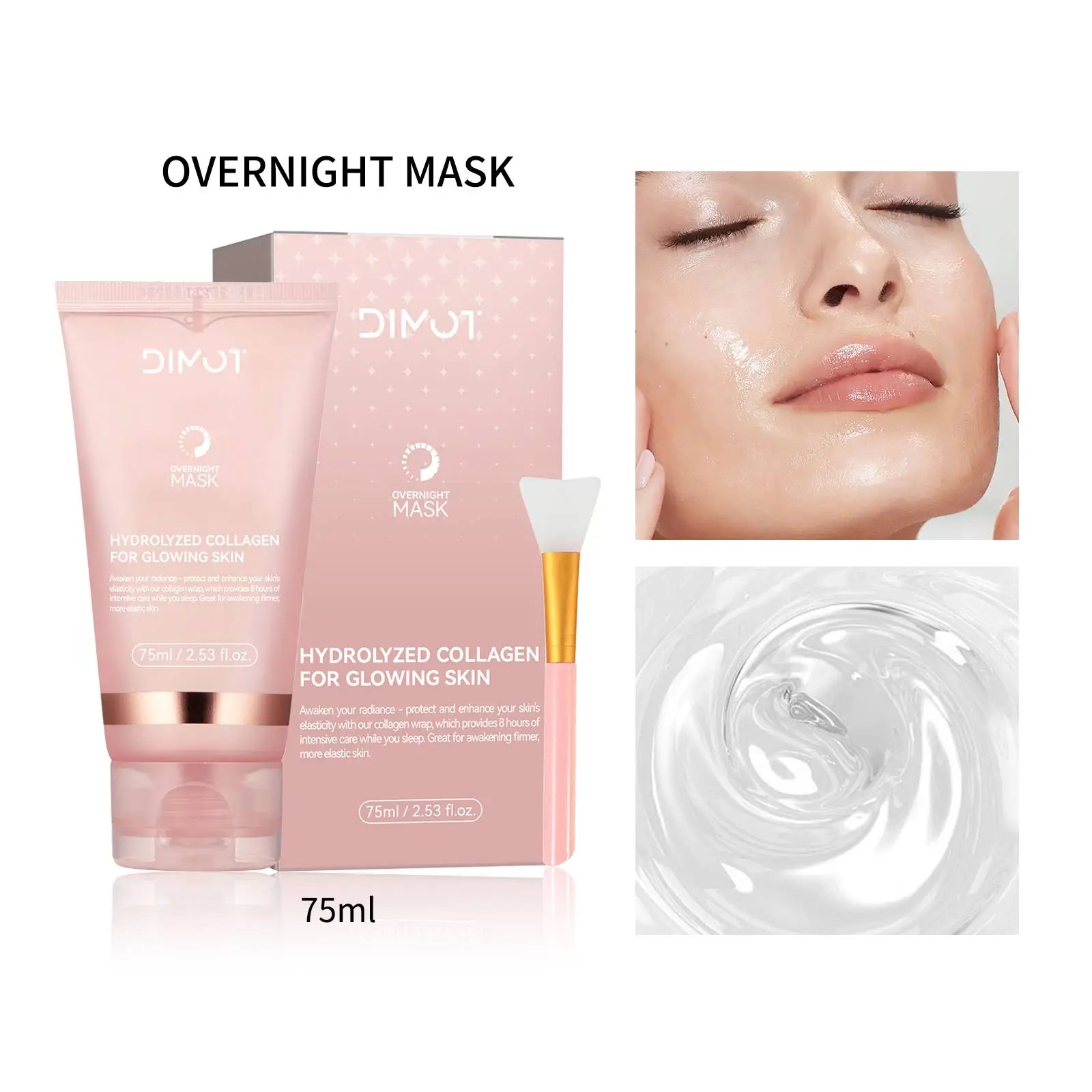 Night Wrapping Collagen Mask Skin Care for All Skin Types
