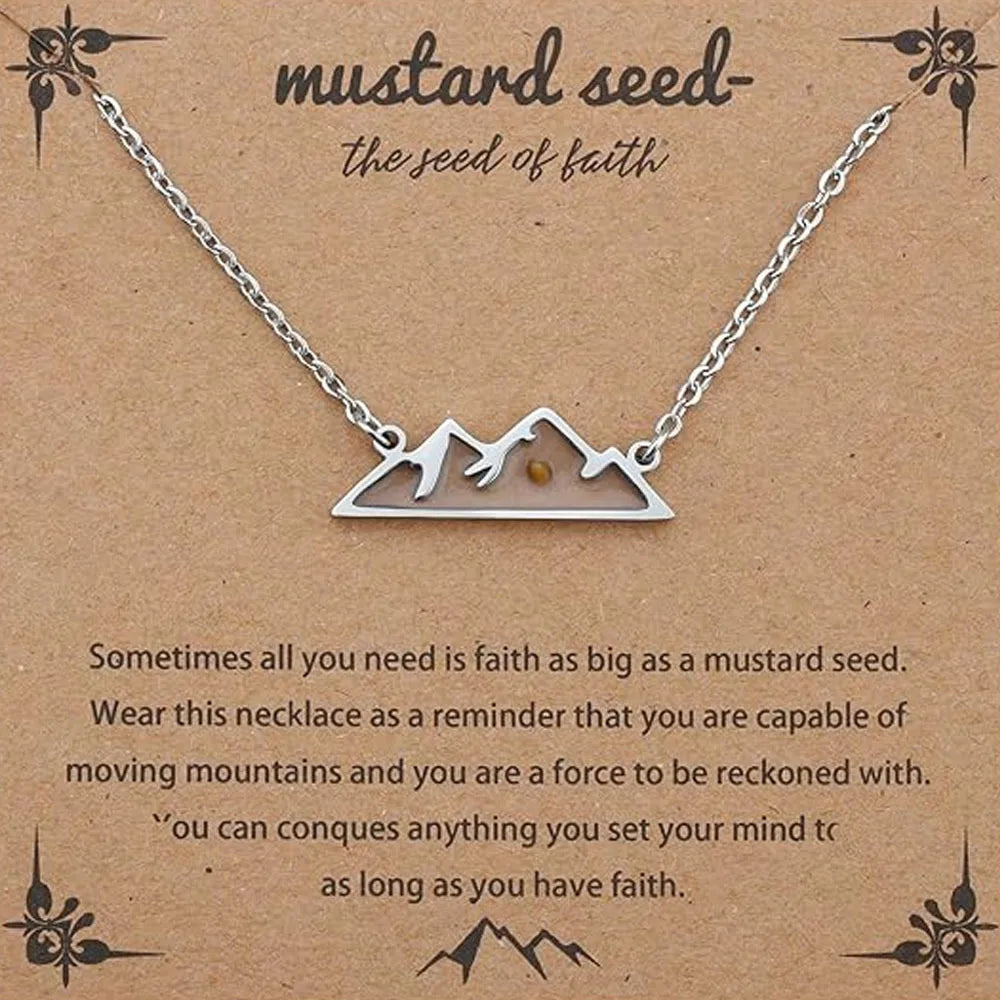 Mustard Seed Faith Necklace